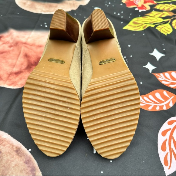 Bass Taupe Suede Heeled Boots - Picture 3 of 6